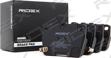 RIDEX 402B0223 - Brake Pad Set, disc brake autospares.lv