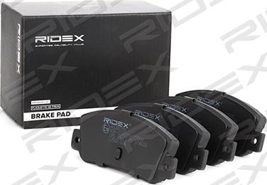 RIDEX 402B0755 - Brake Pad Set, disc brake autospares.lv