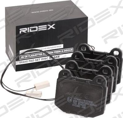 RIDEX 402B0753 - Brake Pad Set, disc brake autospares.lv