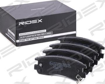 RIDEX 402B0768 - Brake Pad Set, disc brake autospares.lv