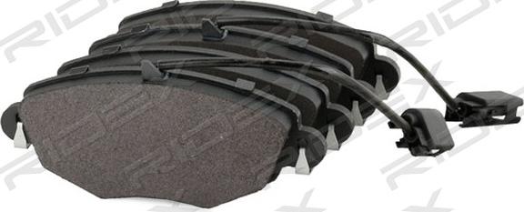 RIDEX 402B1164 - Brake Pad Set, disc brake autospares.lv