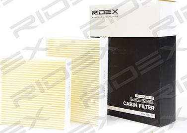 RIDEX 424I0091 - Filter, interior air autospares.lv