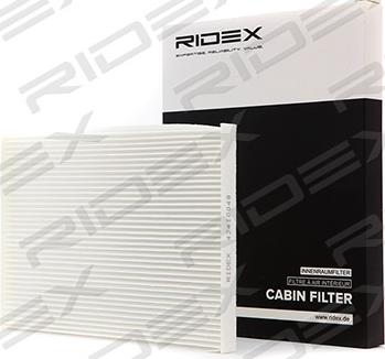 RIDEX 424I0048 - Filter, interior air autospares.lv