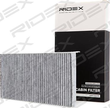 RIDEX 424I0013 - Filter, interior air autospares.lv