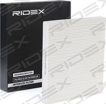 RIDEX 424I0117 - Filter, interior air autospares.lv