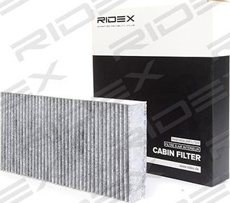 RIDEX 424I0187 - Filter, interior air autospares.lv
