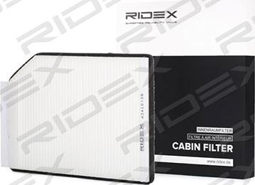 RIDEX 424I0138 - Filter, interior air autospares.lv