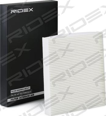 RIDEX 424I0289 - Filter, interior air autospares.lv