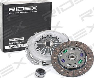 RIDEX 479C0012 - Clutch Kit autospares.lv