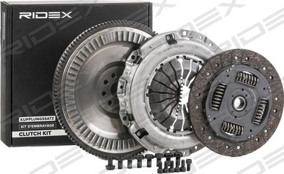 RIDEX 479C0161 - Clutch Kit autospares.lv