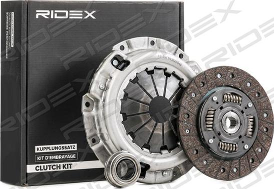 RIDEX 479C0139 - Clutch Kit autospares.lv