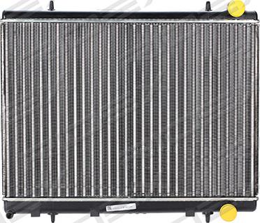 RIDEX 470R0412 - Radiator, engine cooling autospares.lv