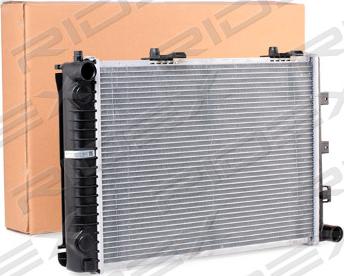 RIDEX 470R0566 - Radiator, engine cooling autospares.lv