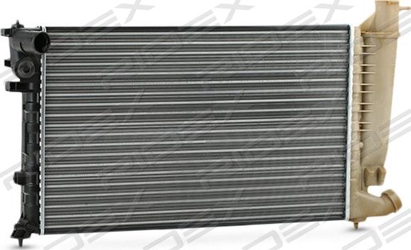 RIDEX 470R0635 - Radiator, engine cooling autospares.lv