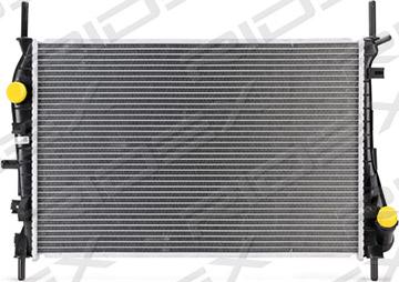 RIDEX 470R0048 - Radiator, engine cooling autospares.lv