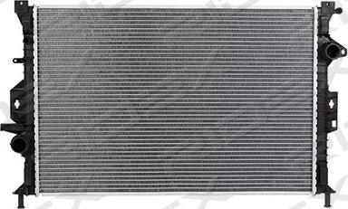 RIDEX 470R0058 - Radiator, engine cooling autospares.lv