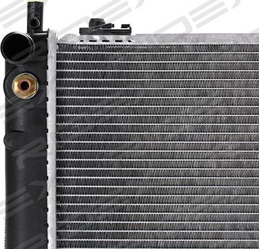 RIDEX 470R0066 - Radiator, engine cooling autospares.lv