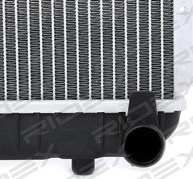 RIDEX 470R0031 - Radiator, engine cooling autospares.lv