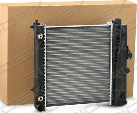 RIDEX 470R0025 - Radiator, engine cooling autospares.lv