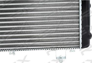 RIDEX 470R0153 - Radiator, engine cooling autospares.lv