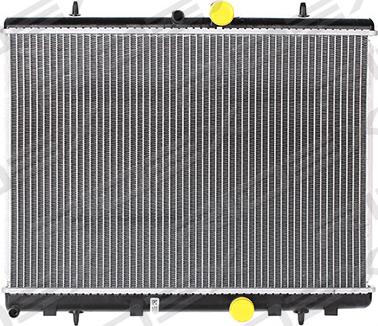 RIDEX 470R0152 - Radiator, engine cooling autospares.lv