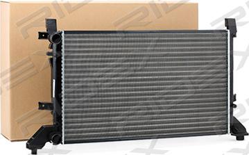 RIDEX 470R0132 - Radiator, engine cooling autospares.lv