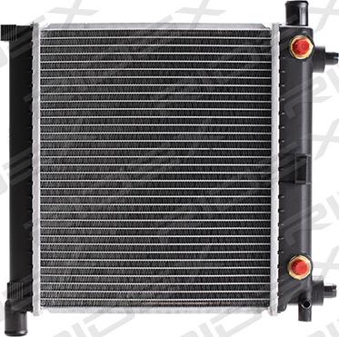 RIDEX 470R0127 - Radiator, engine cooling autospares.lv