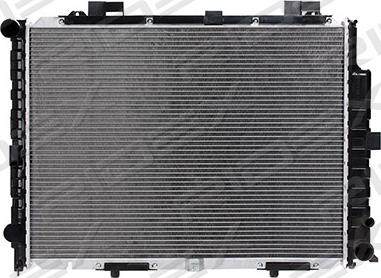 RIDEX 470R0381 - Radiator, engine cooling autospares.lv