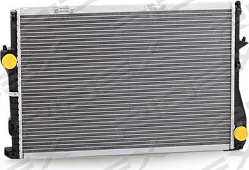 RIDEX 470R0291 - Radiator, engine cooling autospares.lv