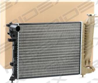 RIDEX 470R0204 - Radiator, engine cooling autospares.lv