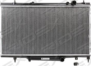 RIDEX 470R0219 - Radiator, engine cooling autospares.lv