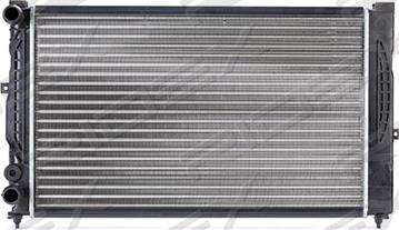 RIDEX 470R0215 - Radiator, engine cooling autospares.lv