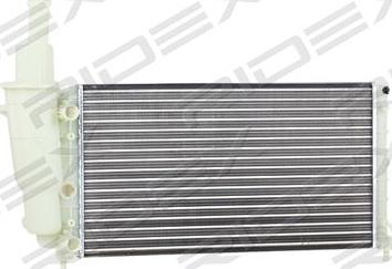 RIDEX 470R0210 - Radiator, engine cooling autospares.lv