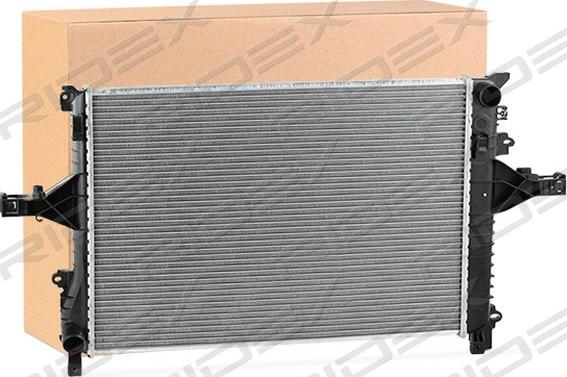 RIDEX 470R0211 - Radiator, engine cooling autospares.lv