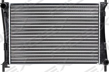 RIDEX 470R0227 - Radiator, engine cooling autospares.lv