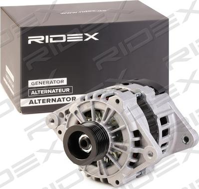 RIDEX 4G0990 - Alternator autospares.lv