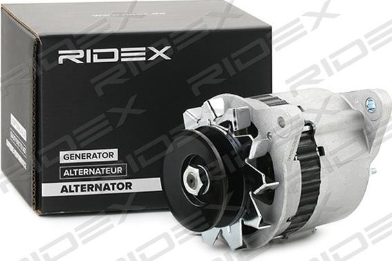 RIDEX 4G0942 - Alternator autospares.lv