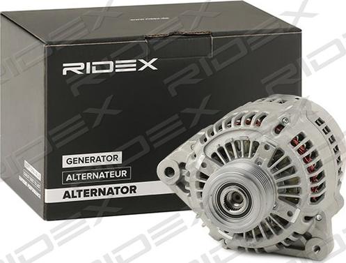 RIDEX 4G0927 - Alternator autospares.lv