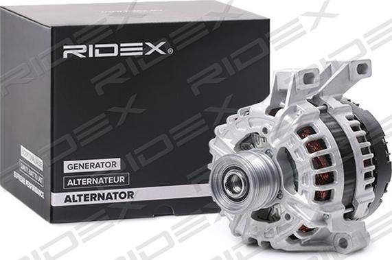 RIDEX 4G0976 - Alternator autospares.lv