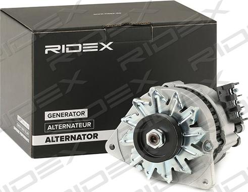 RIDEX 4G0495 - Alternator autospares.lv