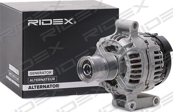 RIDEX 4G0444 - Alternator autospares.lv