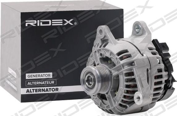 RIDEX 4G0434 - Alternator autospares.lv