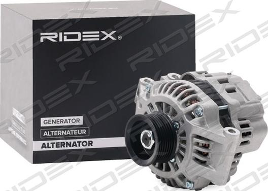 RIDEX 4G0430 - Alternator autospares.lv