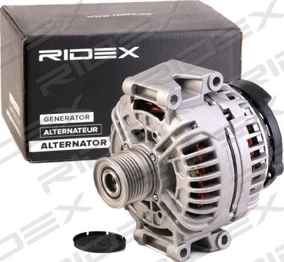 RIDEX 4G0559 - Alternator autospares.lv