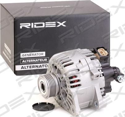 RIDEX 4G0519 - Alternator autospares.lv