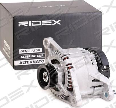 RIDEX 4G0581 - Alternator autospares.lv