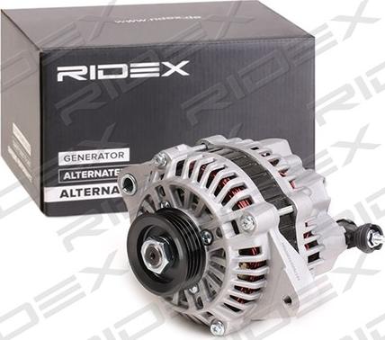 RIDEX 4G0534 - Alternator autospares.lv