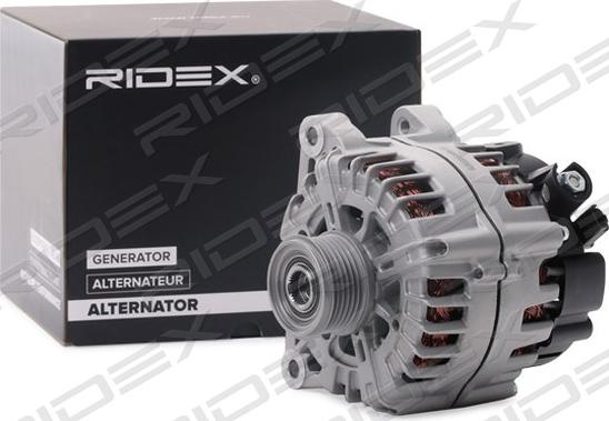 RIDEX 4G0531 - Alternator autospares.lv