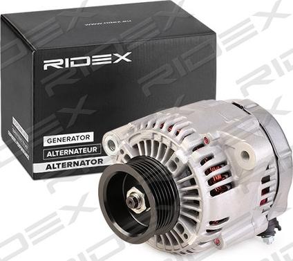 RIDEX 4G0645 - Alternator autospares.lv