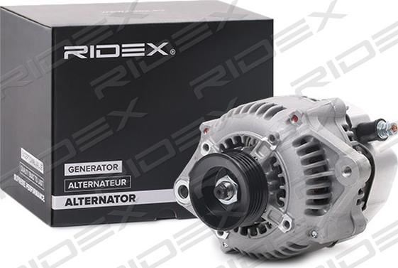 RIDEX 4G0663 - Alternator autospares.lv